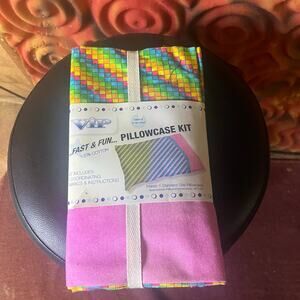 V.I.P RAINBOW pillowcase making kit 100% cotton